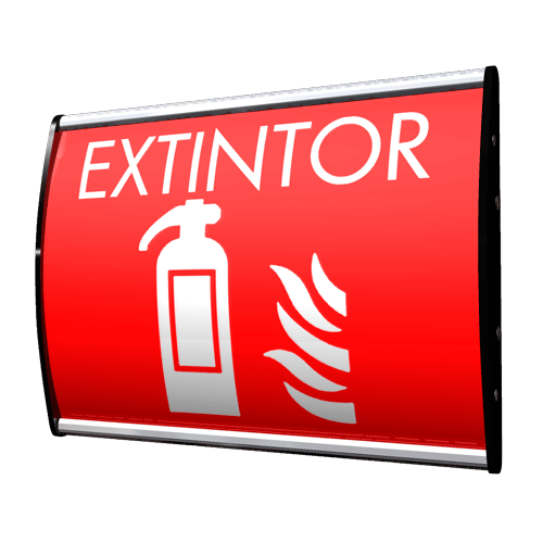 Señal premium con avisos gráficos especiales para fijarse en muros o superficies planas en gran variedad de tamaños para múltiples mensajes.