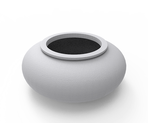 Maceta fabricada de polietileno de media densidad, todo el cuerpo en una sola pieza, sin partes remachadas, esto ayuda a evitar puntos de tensión o fragilidad que pueden afectar su resistencia. Altamente resistente a las condiciones del clima. Protección contra los rayos uv.Colores: blanco granito, barro y cafe oscuro.Medidas:Alto: 25.0 cm y Diámetro: 59.0 cm.FICHA TÉCNICA