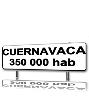 Señalamiento fabricado en lámina galvanizada cal. 16, cuenta con esquinas redondeadas, acabado en fondo reflejante grado ingeniería