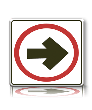 Señalamiento fabricado en lámina galvanizada cal. 16, cuenta con esquinas redondeadas, acabado en fondo reflejante grado ingeniería