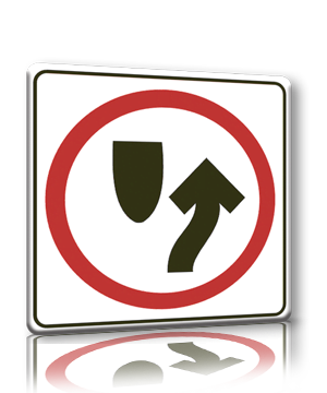 Señalamiento fabricado en lámina galvanizada cal. 16, cuenta con esquinas redondeadas, acabado en fondo reflejante grado ingeniería