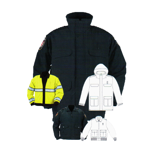 Cazadora Swat 3 en 1 desmontable, exterior fabricado en loneta nylon repelente al agua, con forro de tafeta y bolsillo porta pluma con puños ajustables.