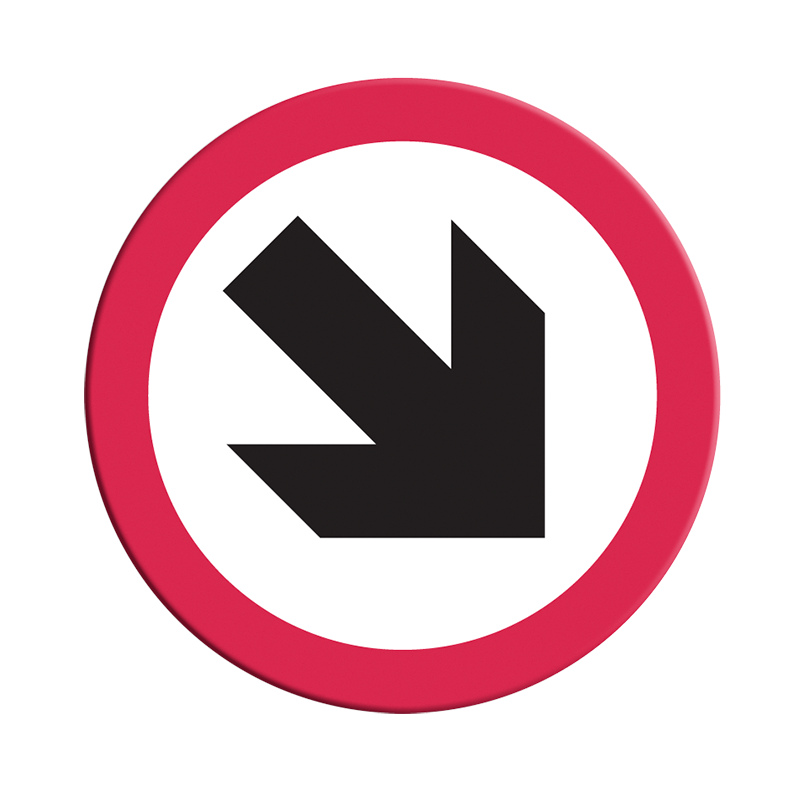 Señalamiento circular fabricado en lámina galvanizada cal. 16,  acabado en fondo reflejante grado ingeniería o alta intensidad y leyendas en vínil o impresas en serigrafía.Cumple con el Reglamento de Tránsito del 2015.