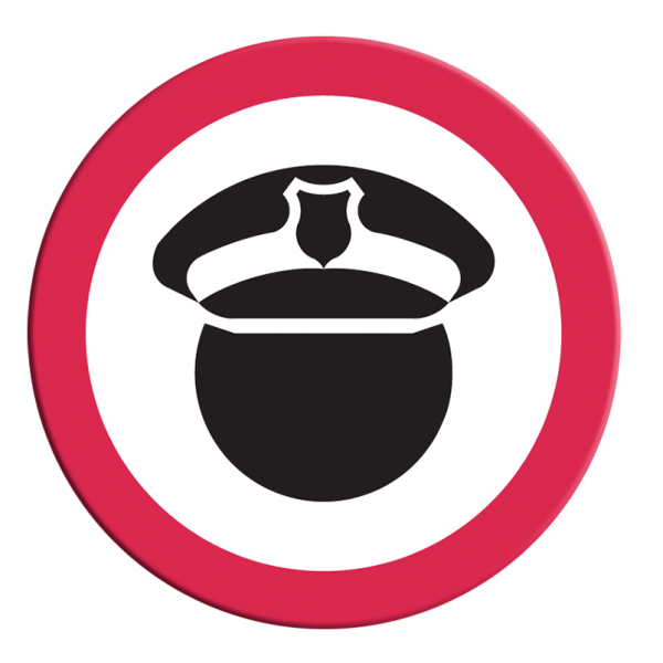 Señalamiento circular fabricado en lámina galvanizada cal. 16,  acabado en fondo reflejante grado ingeniería o alta intensidad y leyendas en vínil o impresas en serigrafía.Cumple con el Reglamento de Tránsito del 20