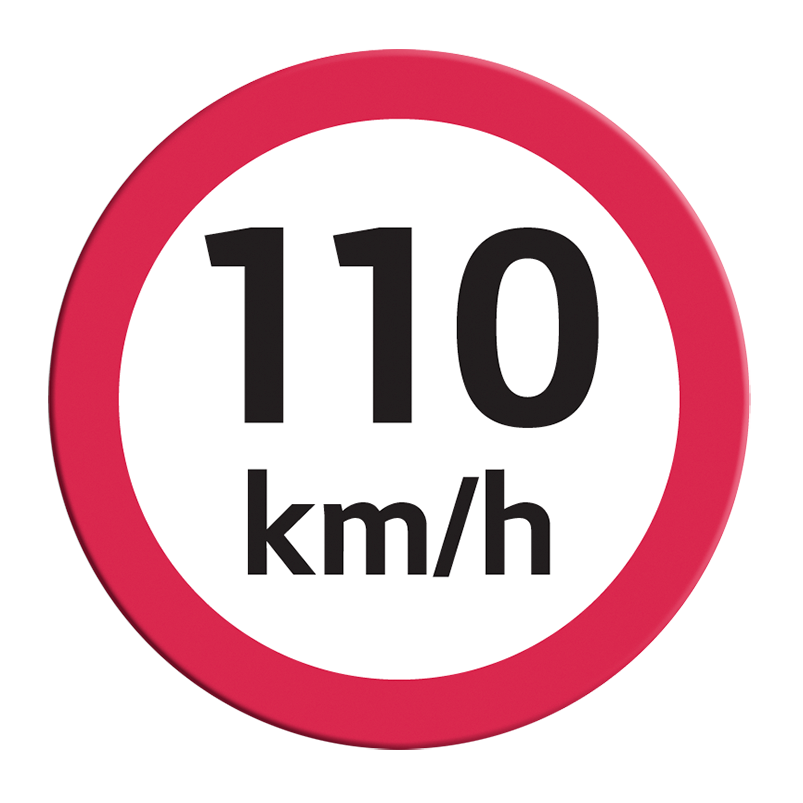 Señalamiento circular fabricado en lámina galvanizada cal. 16,  acabado en fondo reflejante grado ingeniería o alta intensidad y leyendas en vínil o impresas en serigrafía.Cumple con el Reglamento de Tránsito del 2015.