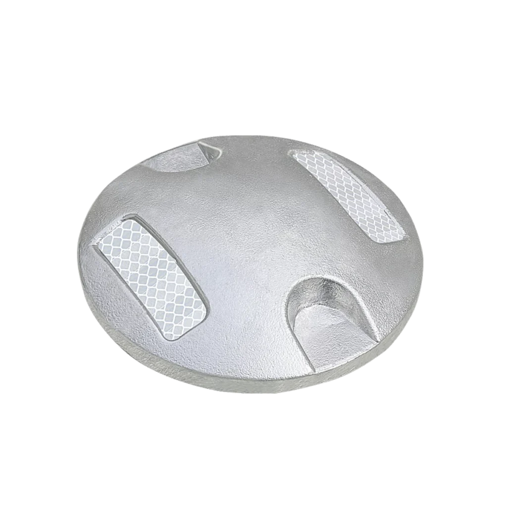 Botón Aluminio con reflejante