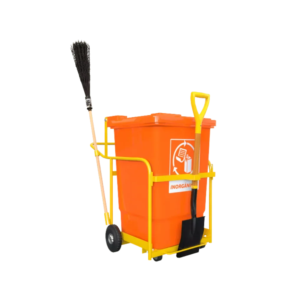 Carro Recolector de Basura Plástico