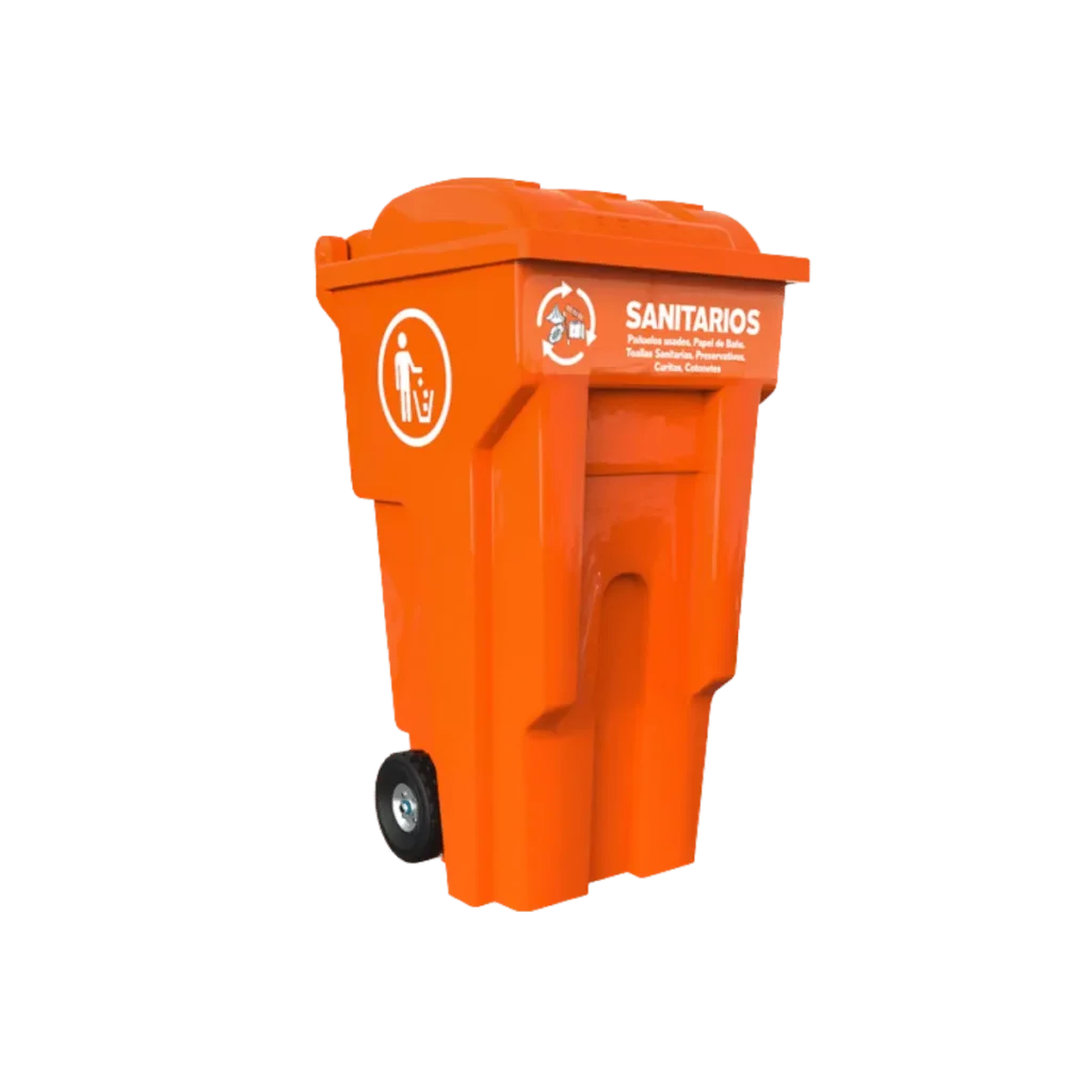 Bote para Basura con Ruedas