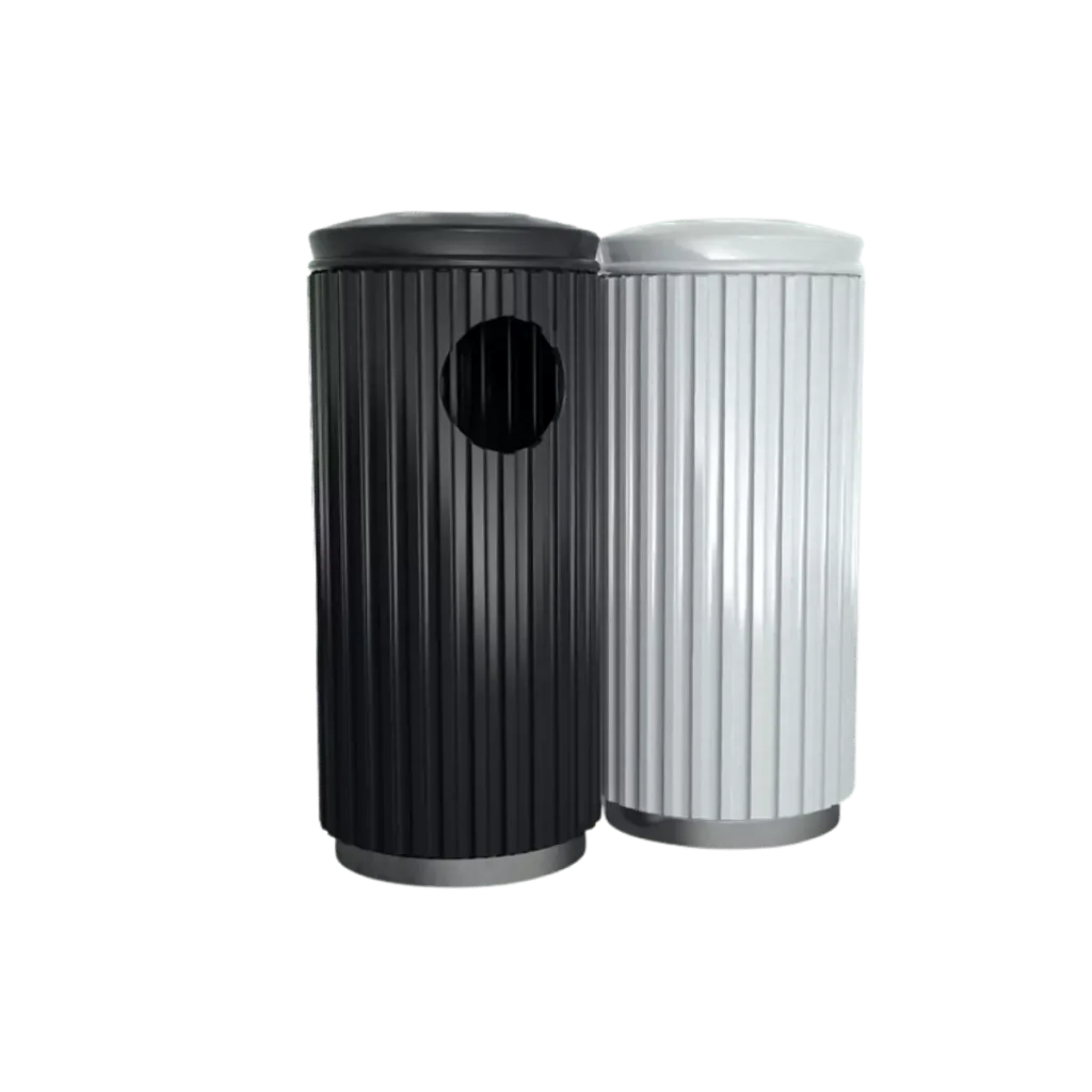 Bote de Basura con Cenicero