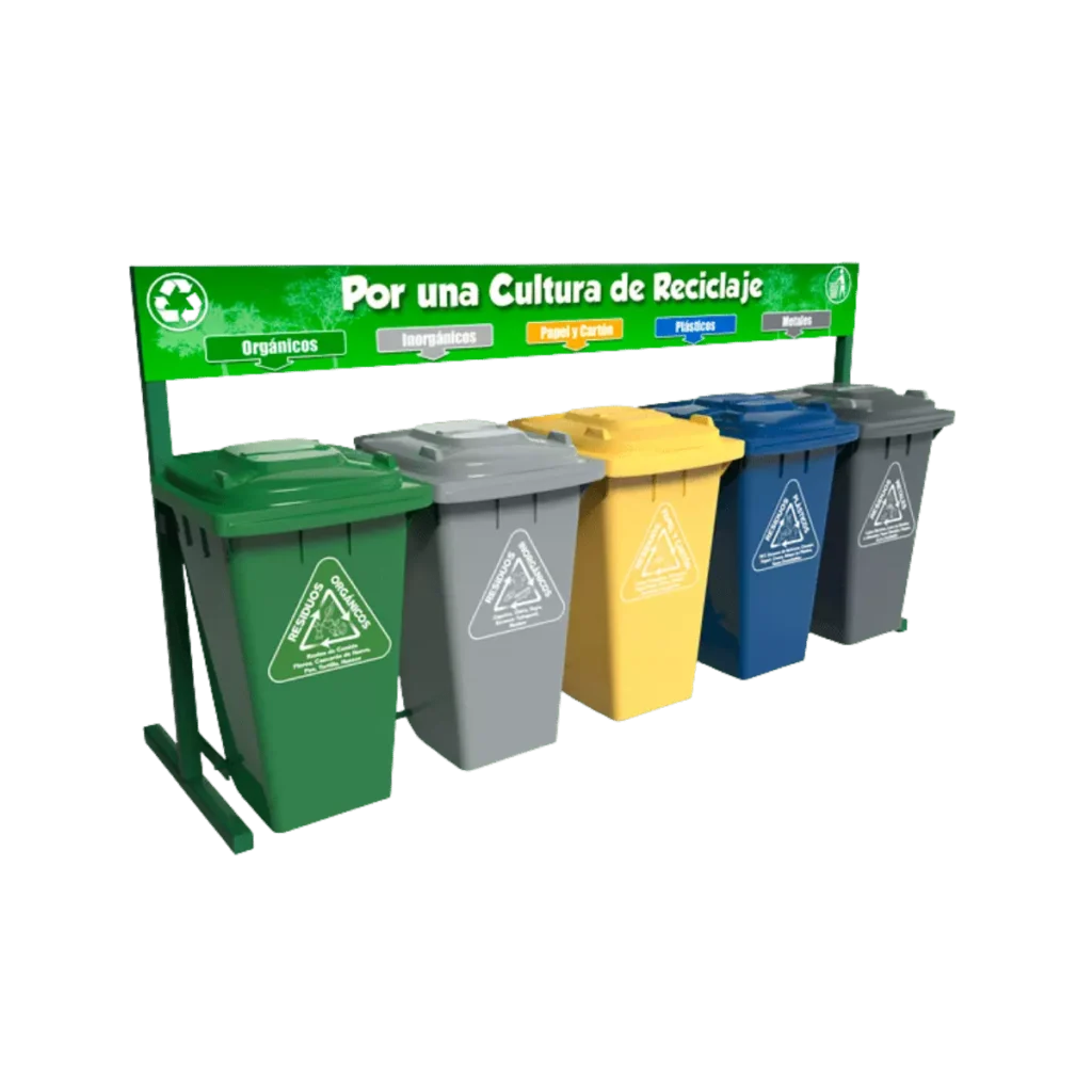 Contenedores para Separación de Residuos