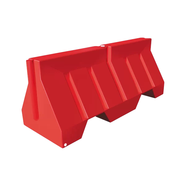 barrera vial de plastico