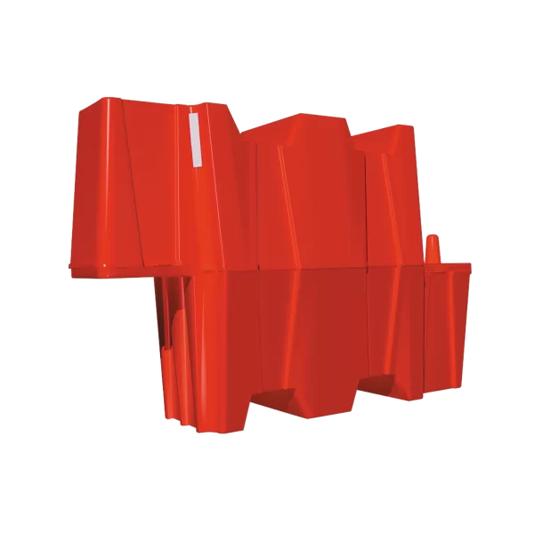 Barreras Plasticas de Seguridad Vial