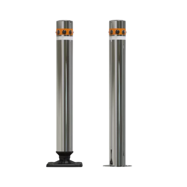 Bolardo de Acero Solar