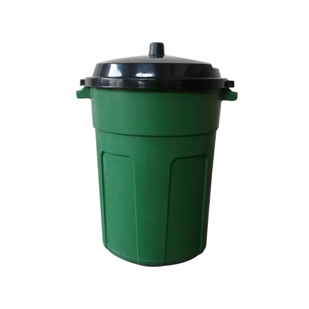 Botes de Plástico con Tapa Grande