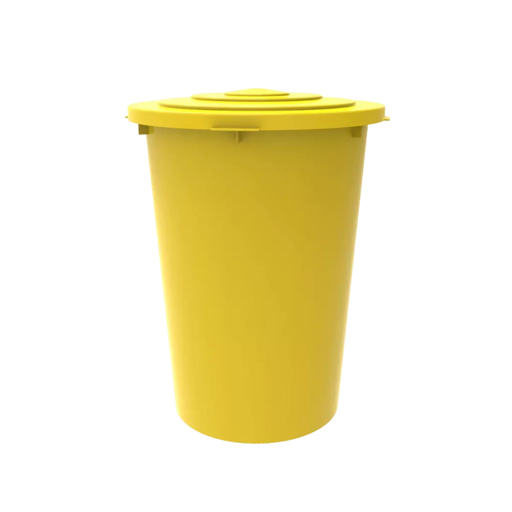 Bote de Basura Grande con Tapa