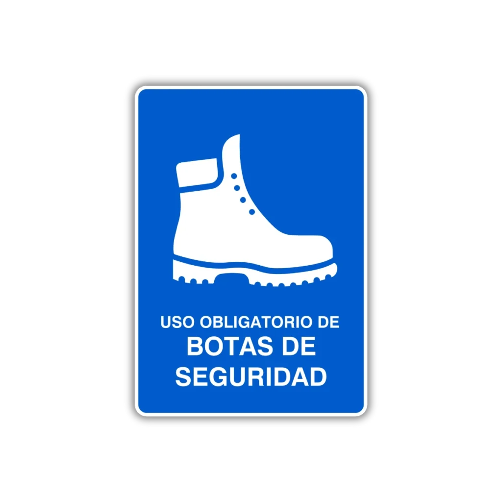 Obligatorio de zapatos de seguridad