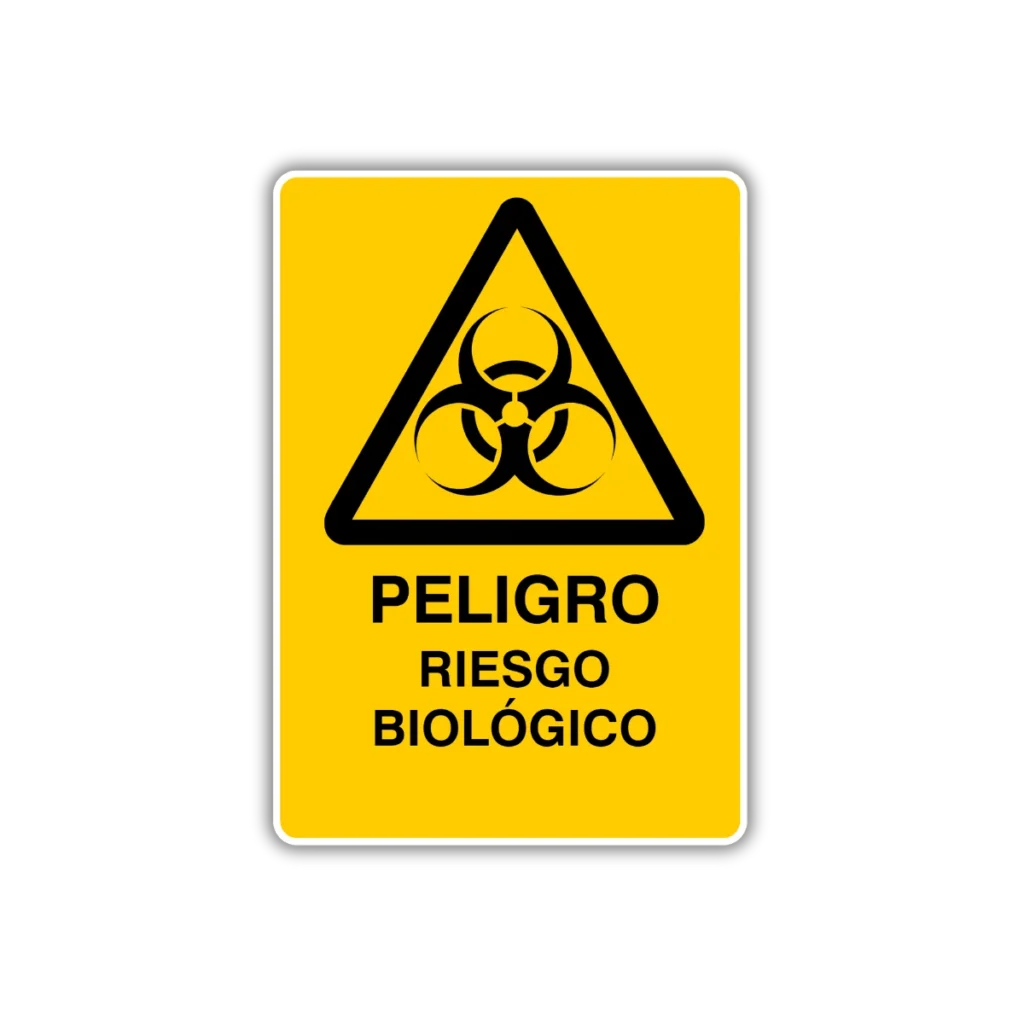 Peligro riesgo biológico